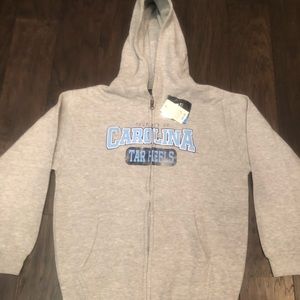 New with tags UNC Tar Heels zip up jacket